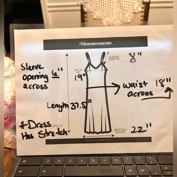 Ann Taylor Loft Trulli Black White Floral Shift Tunic Dress Size medium - Picture 8 of 8